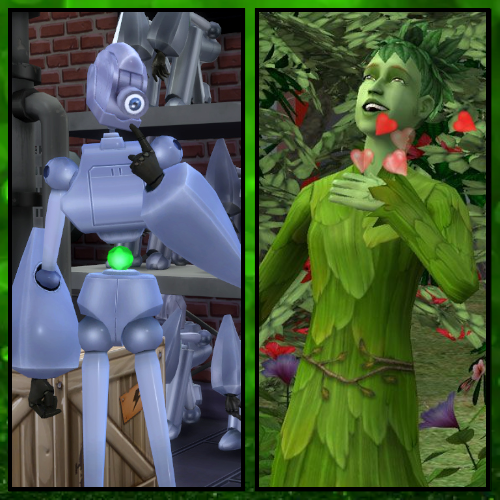 Sims 2 : All supernatural creatures